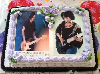 Birthday Cake 2014 - I will always honor Chi Cheng!  OneLove!
