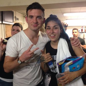 Great getting to meet Krewella after their show! - May 2015
