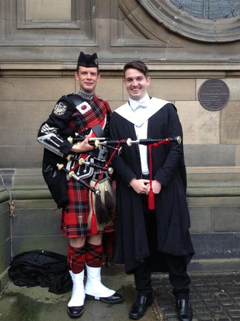 Graduation looks different in Scotland
