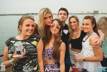 Hanging with the ladies before opening for Dada Life - June 2015
