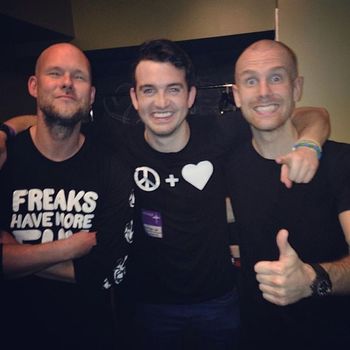 Hanging with Dada Life after our show! - Jun 2015
