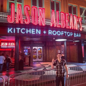 Played my first time at the biggest venue in Nashville, Jason Aldean's! What a night! May 2022
