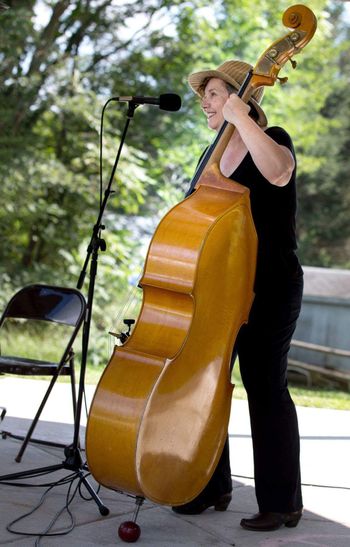 Nancy Lisi upright bass Photo Susie Neel
