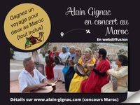 Concert Maroc Alain Gignac