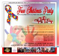 Free Christmas party for children with Autism and special needs