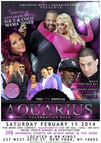 5th annual Aquarius Celebration Bash/ With Ice-T & Coco