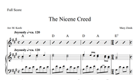 The Nicene Creed Sheet Music/Full Score