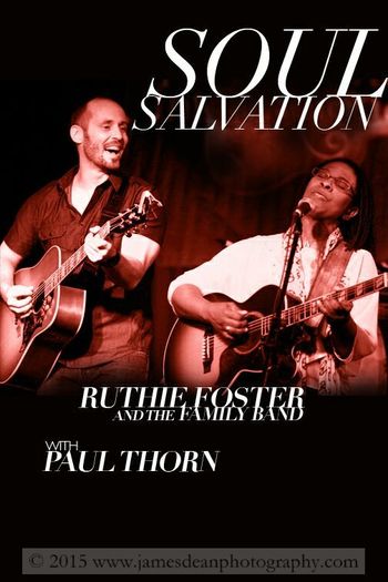 Poster for Paul Thorn & Ruthie Foster
