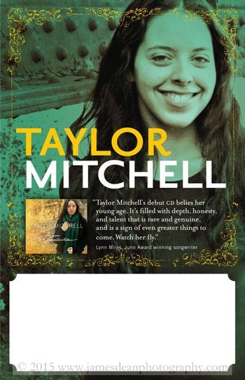 Taylor Mitchell photo for poster

