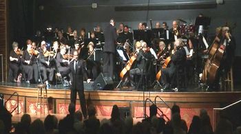 Lou performs with the Hallandale Pops Symphony Orchestra
