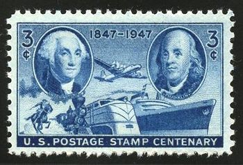 944 1947 Celebrating 100 years of postal service
