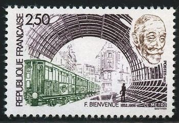 2748 1987. Fulgence Bienvenüe (1852 – 1936) was a noted French civil engineer, best known for his role in the construction of the Paris Métro
