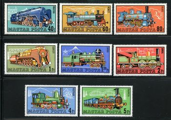 2647-2654 1972. Celebrating classic steam locomotives
