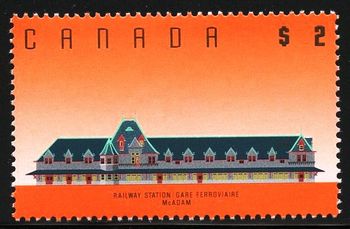 1071 1982 McAdam railway station New Brunswick
