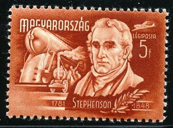 1030 1948. Commemorating the 100th anniversary of George Stephenson's death
