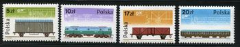 3006-3009 1985. Polish railway equipment
