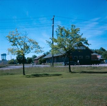 Collingwood CNR ex NRC freight shed 1977 CC

