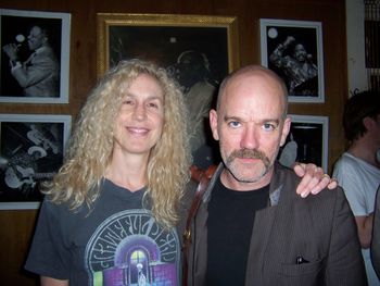 Hanging with Michael Stipe in New Orleans......
