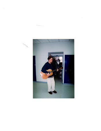 Playing in the hallways of Sherwood High School. 1995-96.
