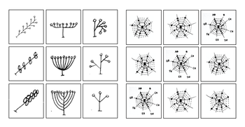 botanical and arachnomantic melody matrices (2017)
