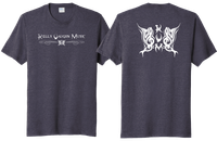Unisex T shirt with Kelly Vaughn Music logo 