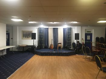 Before the show at the Police Club in St Helens. Sorry, Mary wasn't at this one so no on stage photo. but another (!) great night!
