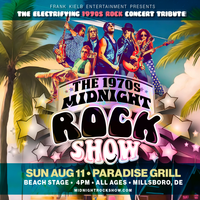 Midnight Rock Show at Paradise Grill - Beach Stage!