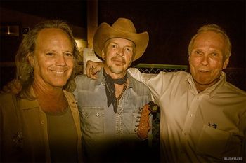 with Dave & Phil Alvin, Burbank
