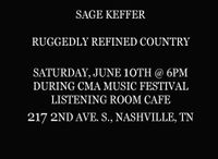 Sage Keffer Concert during CMA Music Fest!