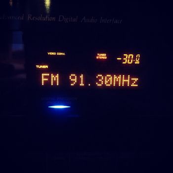 Took a photo of the radio station the first time I heard my song on the radio February 10, 2014

