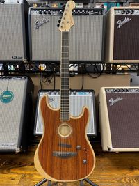 Fender American Acoustasonic Stratocaster Cocobolo - Natural