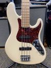 Used Fender American Deluxe Jazz Bass Pearl White