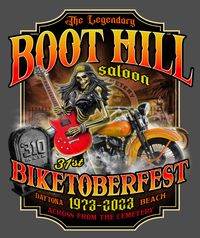 GREYE will be Kicking Off "Biketoberfest" at The Legendary Boot Hill Saloon