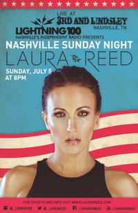 LAURA REED @ Lightning 100: Nashville Sunday Night