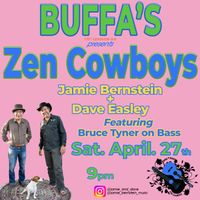 Jazz Fest after party with Zen Cowboys--Jamie Bernstein and Dave Easley 