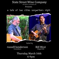 A Tale of Two Cities Songwriter's Night with Russell Henderson