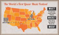 The Worlds First Linear Music Festival on Route 66 (Cowbop No Longer on Route 66)
