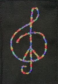 Psychedelic Peace Clef