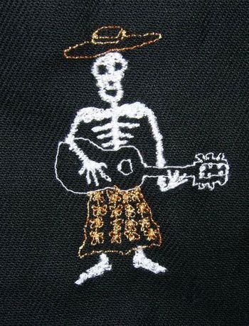 Day of the dead guitaron
