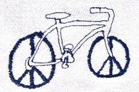 Peace bicycle