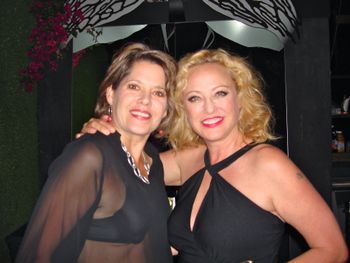 Anne E. and Virginia Madsen at premier of "The Hot Flashes" 2013
