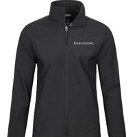  'A Strong-willed Mind Apparel©' Elevate Maxson Men’s Softshell Black Jacket