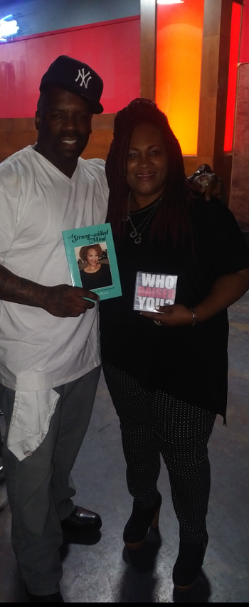 As of 11/12/16 Comedian TK Kirkland now Owns his very own copy of my poetry book
