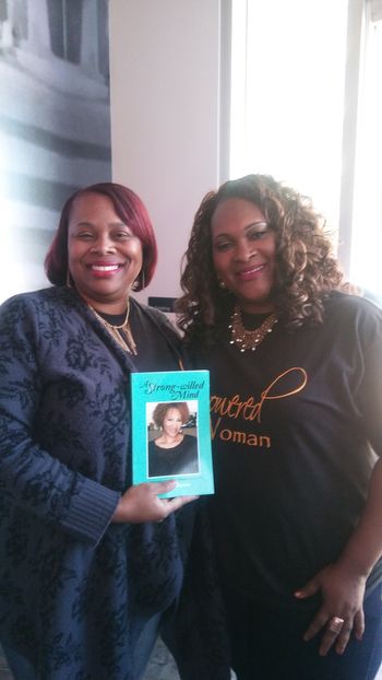 Sharhonda. My old classmate and friend, purchased her own copy of my poetry book on 10/28/17 at the Empowered Woman Event
