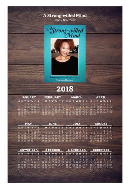 My 'A Strong-willed Mind' calendars in
