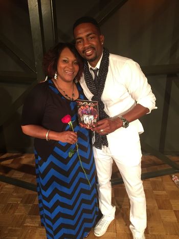 Bill Bellamy (Actor/Comedian) and I. He called me a “Star”

