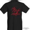  'A Strong-willed Mind Apparel©' My Life Matters black t-shirt w/red print 