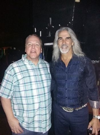 With Guy Penrod
