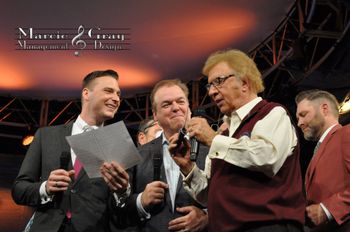 Keith with Anthony Davis, Paul Harkey, and Mr Bill Gaither and Paul Harkey
