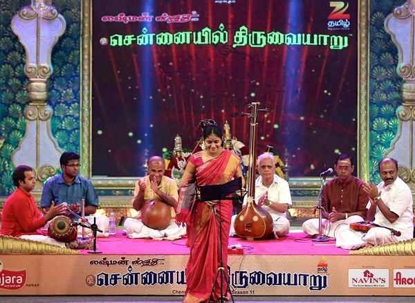 Lakshman Sruthi's Chennayil Tiruvaiyaru - Season 11, Kamarajar hall, Chennai 600018, Tamilnadu, India. 20-12-15